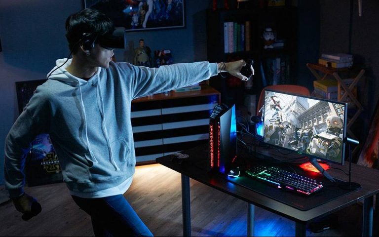 vr gaming op pc